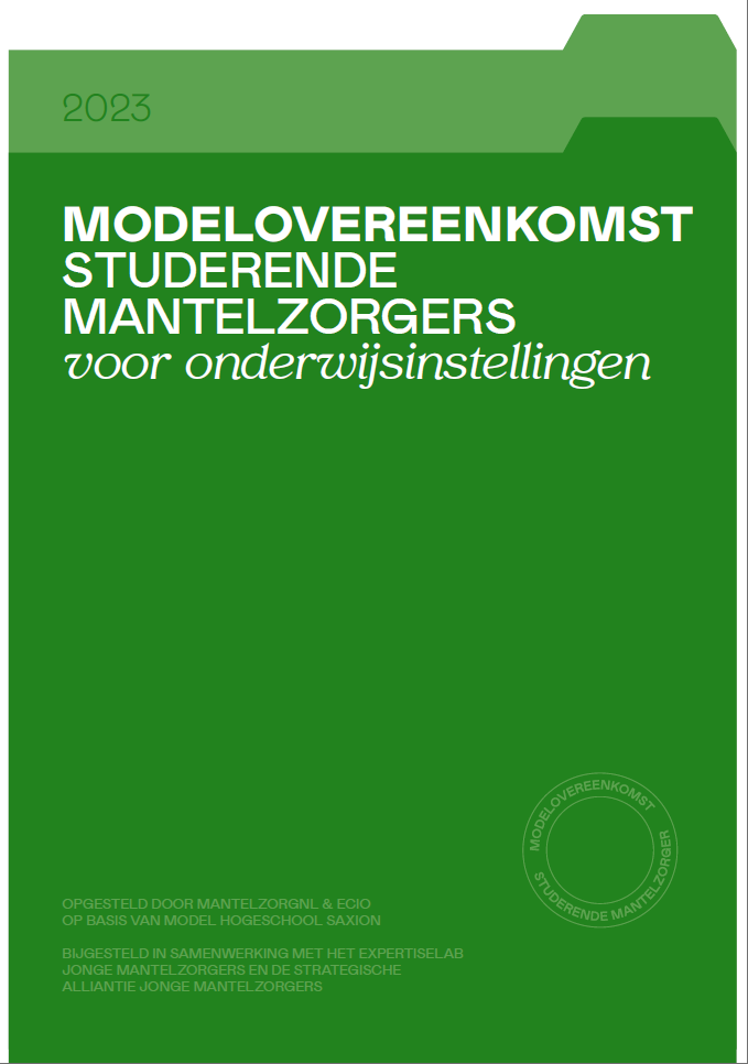 Modelovereenkomst studerende mantelzorgers