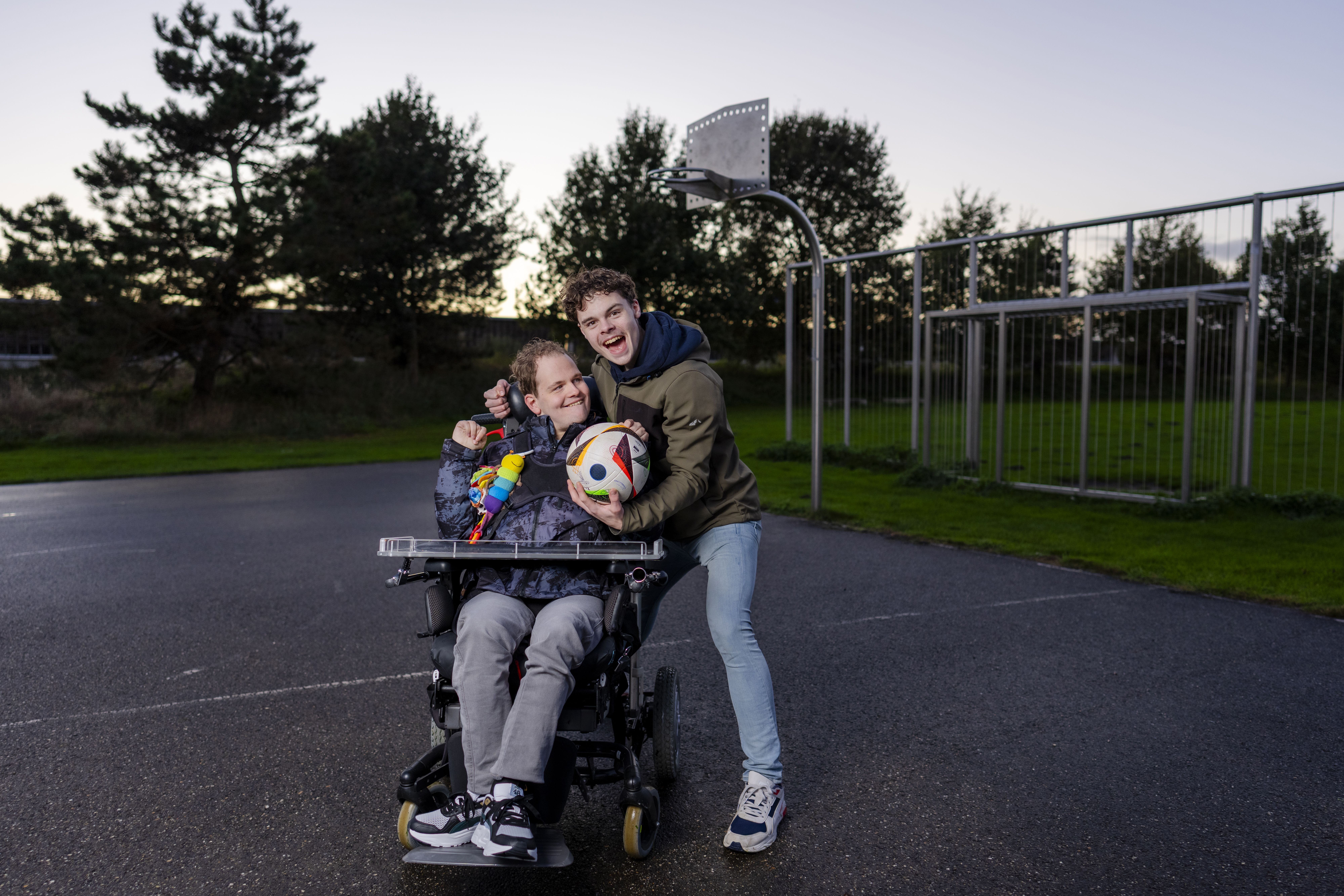 Juda met zijn broertje