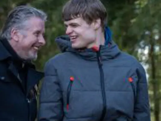 Michiel en zijn zoon